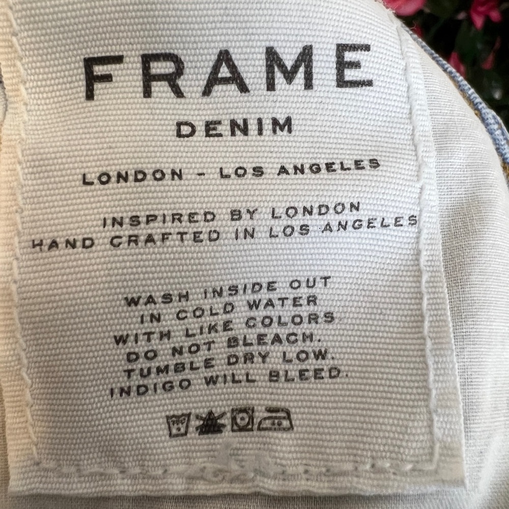🌹 FRAME NWT Le Skinny De Jeanne Crop in Georgina Jeans Women’s 30 Casual - Picture 12 of 13